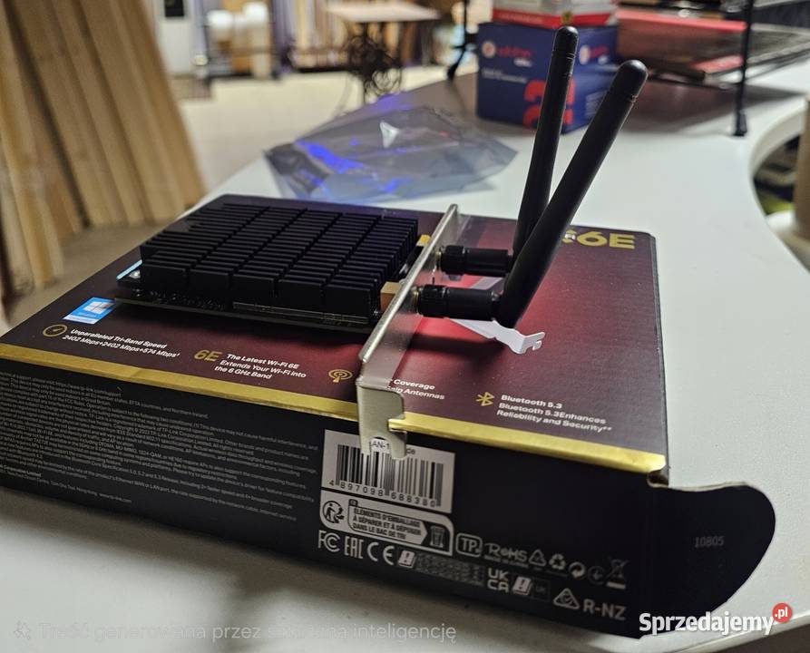 Karta sieciowa Tplink Archer T6EEU w stanie Koszalin sprzedam