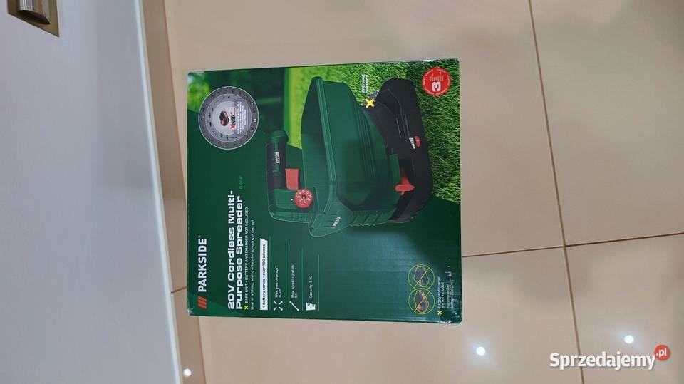 Akumulatorowy siewnik uniwersalny Parkside wielkopolskie Kępno