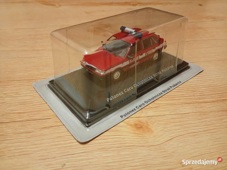 POLONEZ CARO OSP STRAŻ deagostini 143 Legendy Modelarstwo Warszawa