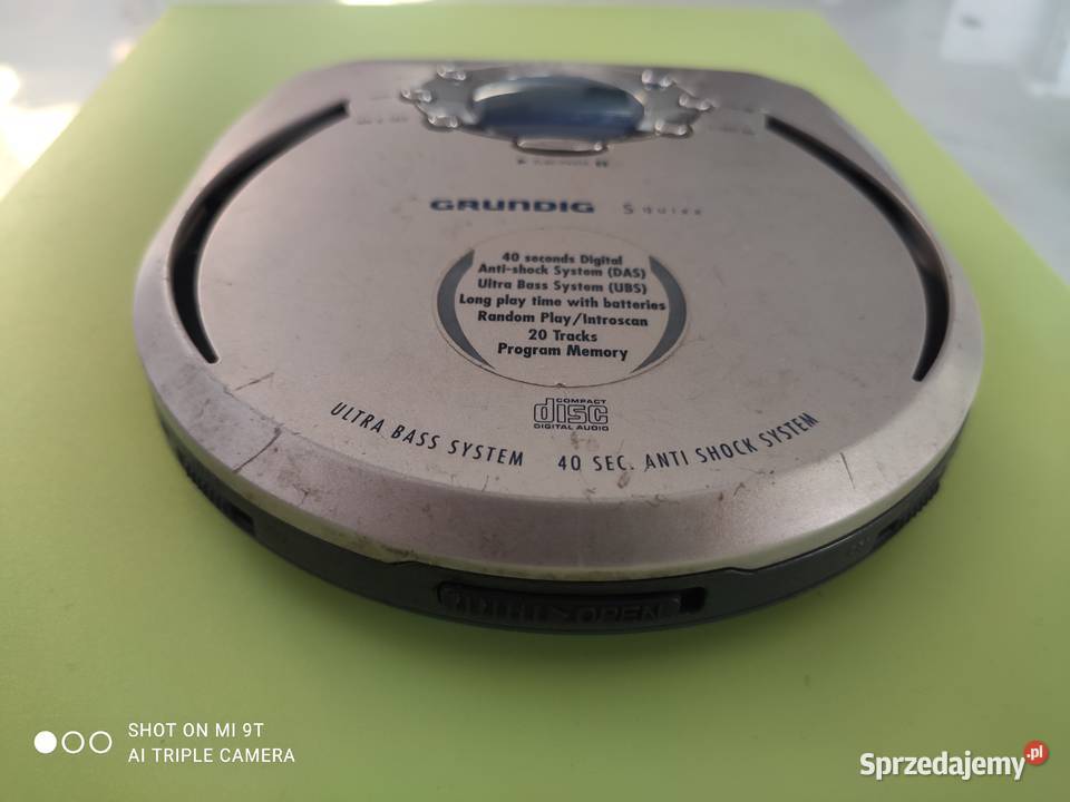 Odtwarzacz CD Discman GRUNDIG SQUIXX CDP 4102 AS Pozostałe podlaskie Białystok