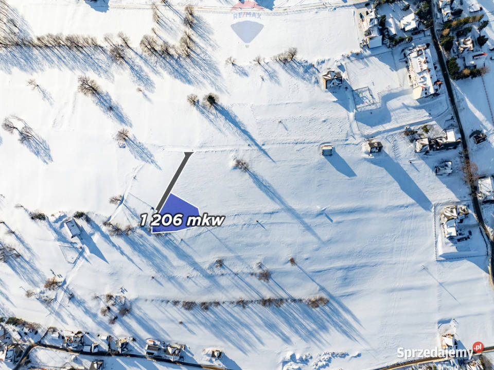 Sierockie Działka z widokiem na Tatry