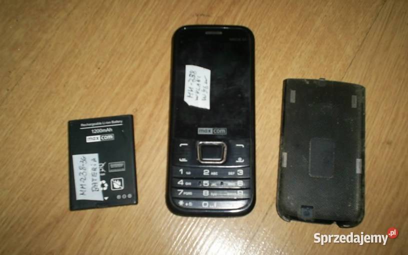 MAXCOM MM238 3g bateria wylany ekran Olkusz