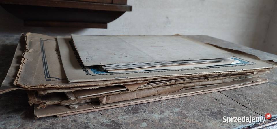 Nuty na fortepian zestaw starych zeszytów różne Antykwariat Tczew sprzedam