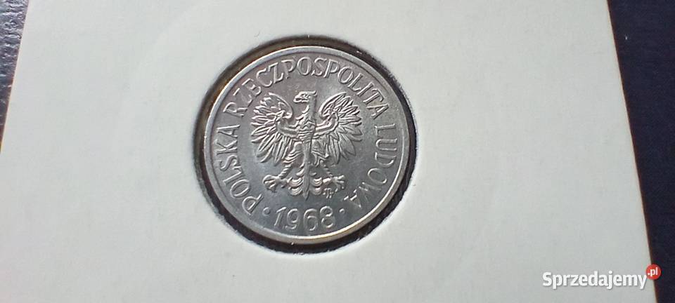 Stare monety 5 groszy 1968 Polska PRL mennicza Lesko sprzedam