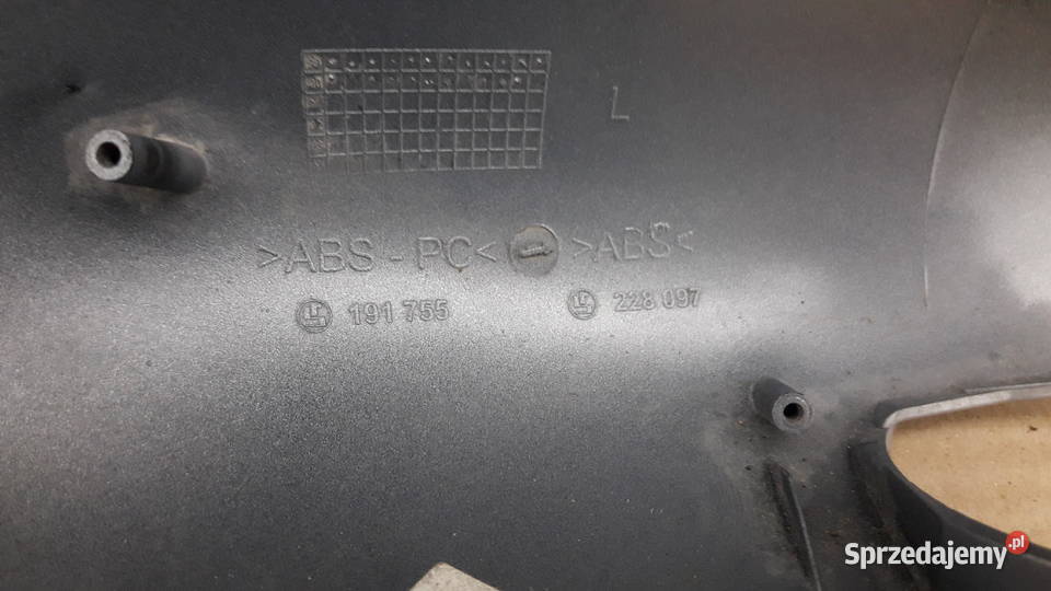 MERCEDES SLK R170 W170 OBUDOWA LUSTERKA LEWEGO osobowe Części Trzciel sprzedam