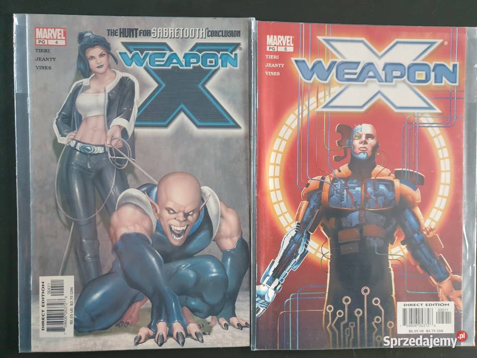 Weapon X zestaw 14 komiksów Marvel USA Gdynia