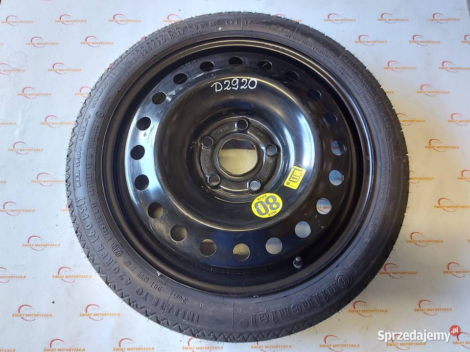 OPEL INSIGNIA A koło dojazdowe 1257017 98M 5x120 Kielce
