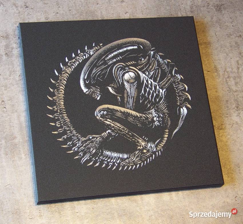 Obcy Alien Obraz Grawerka Staloryt świętokrzyskie Sandomierz sprzedam