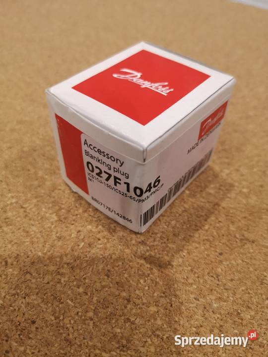 Zaślepka gniazda zaworów Danfoss 027F1046 pomorskie Gdynia