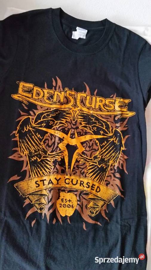 Czarny tshirt EDENS CURSE Stay Cursed Puławy