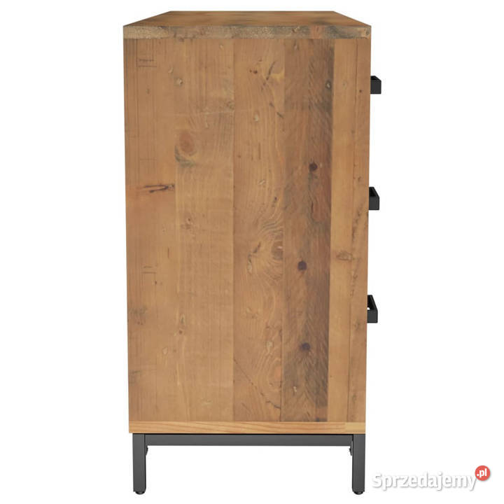 Szafka brązowa 110x35x70 lite drewno sosnowe Warszawa