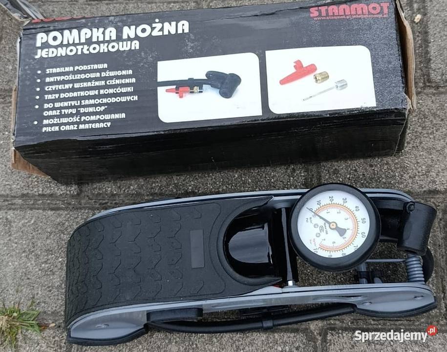 Pompka nożna do samochodu i nie Słotwina