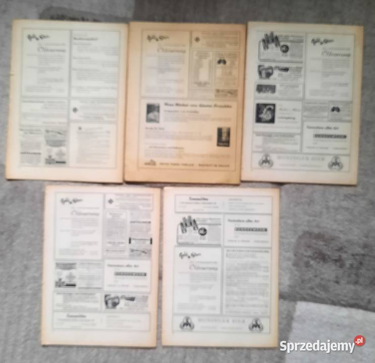 Stare Wojskowe Gazety Alte Kameraden x 5 Gliwice