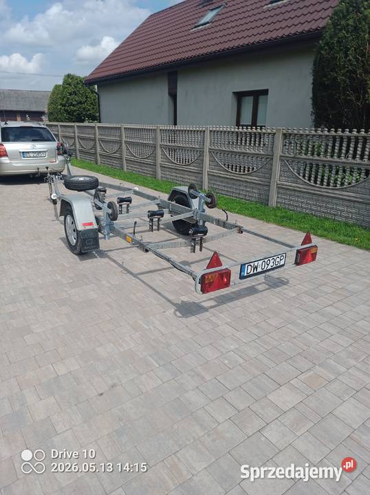 Przyczepka podłodziowa SAM i Niewiadow