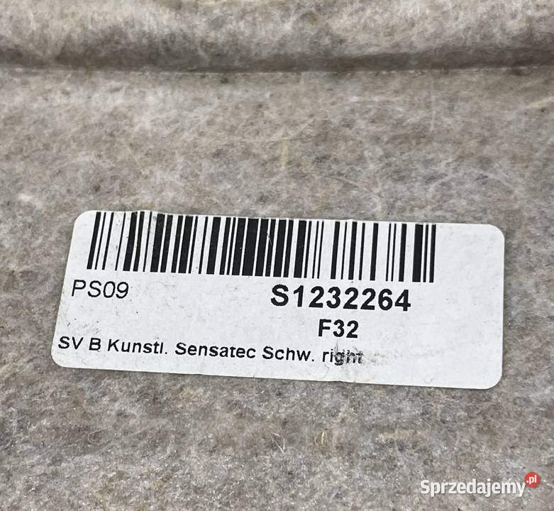 BMW F32 F33 boczek drzwi prawy tył czarna skóra małopolskie Kraków