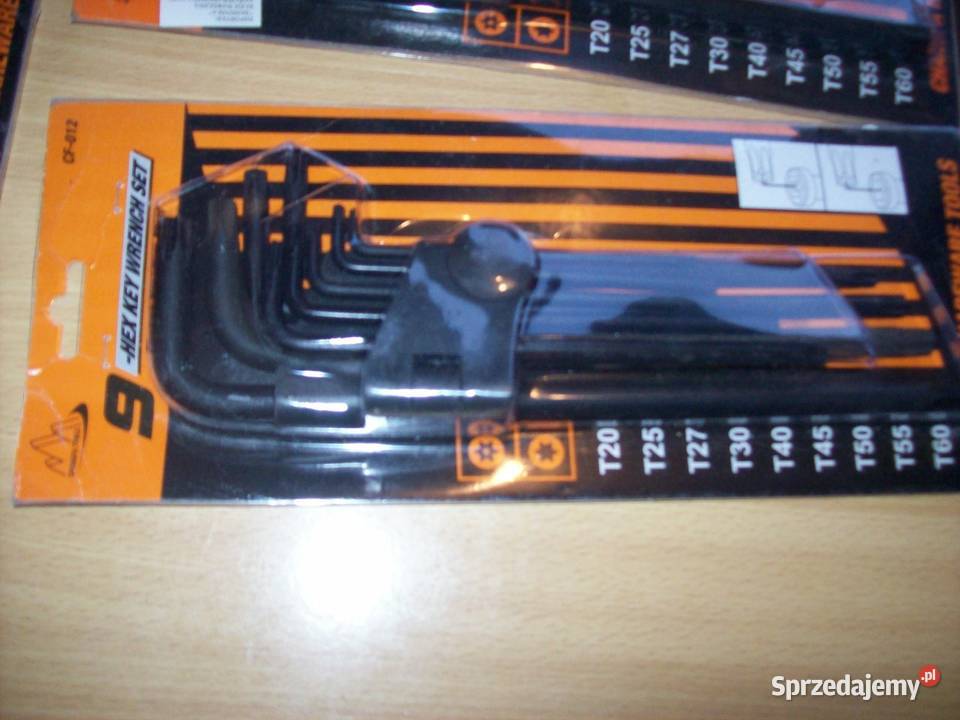 KLUCZE Torksy DŁUGIE CZARNE model cf 012