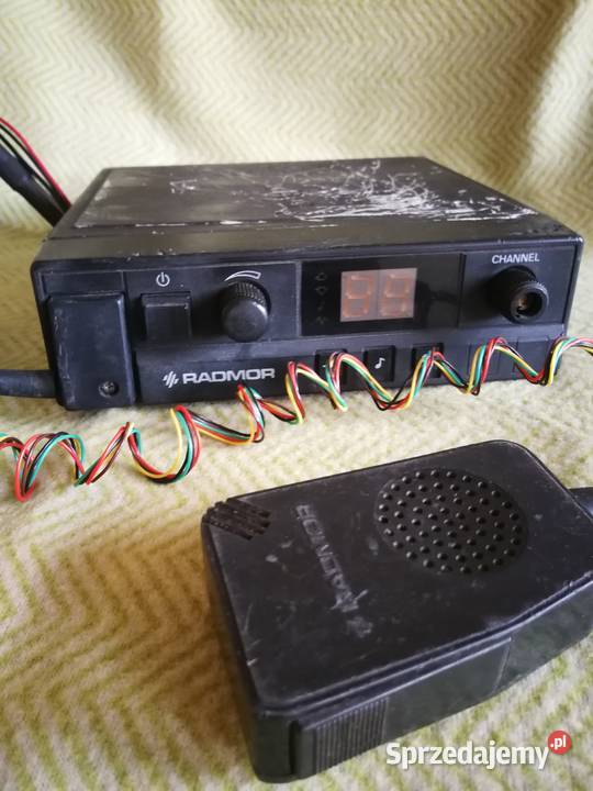 Radiotelefon RADMOR z gruszką i wbudowanym Car audio Szczecin