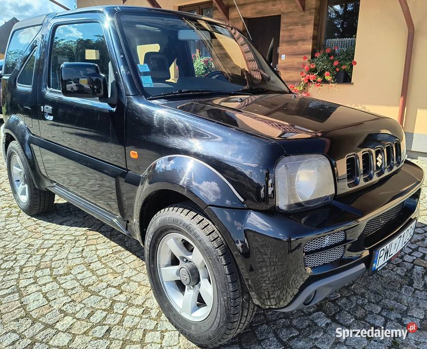Suzuki jimny cabrio hardtop klima hak czarny dolnośląskie Bolków