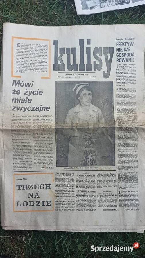 Stare gazety Gazeta Polska Kulisy Głos Wieluń