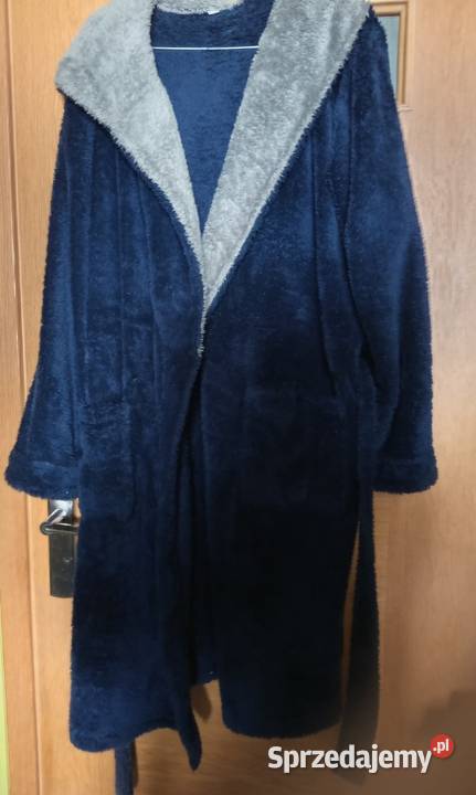 Szlafrok damski z kapturem rozmiar 44 sprzedam
