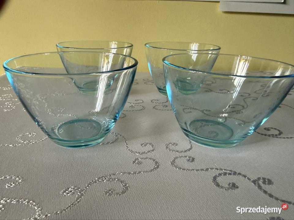 Zestaw 4 Salaterek Rocco Bormioli Blue 200ml śląskie