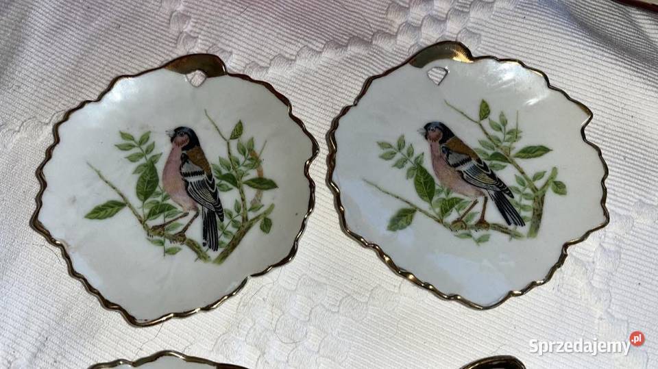 Talerzyk z dziurką Listek ptaszki Konfiturówka pomorskie