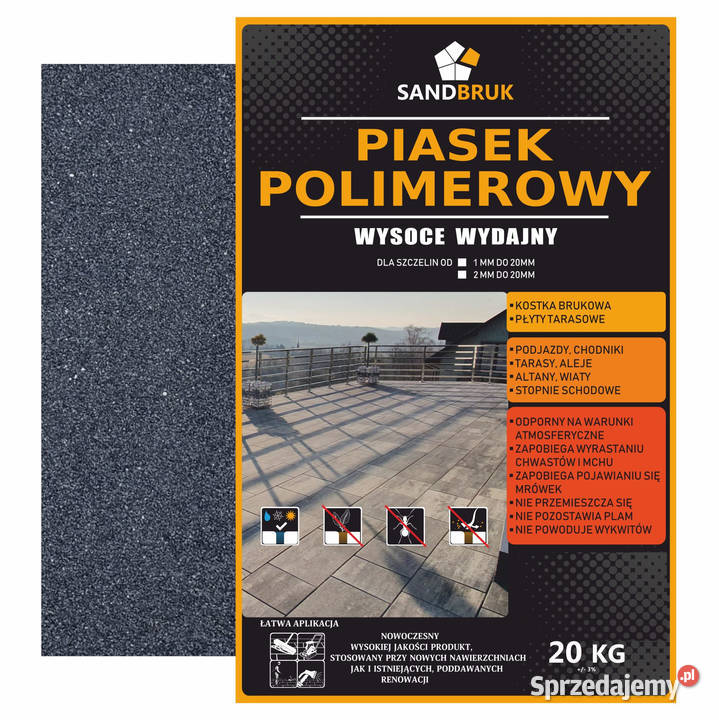SandBruk Piasek Polimerowy Fuga Do Kostki Dąbrowa Tarnowska