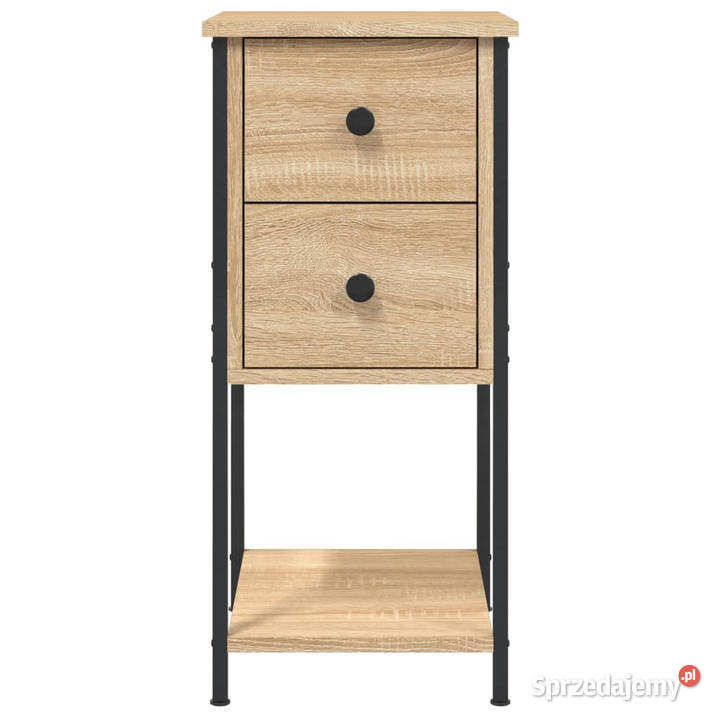 Szafka nocna dąb sonoma 32x42x70 materiał Nocne mazowieckie Warszawa