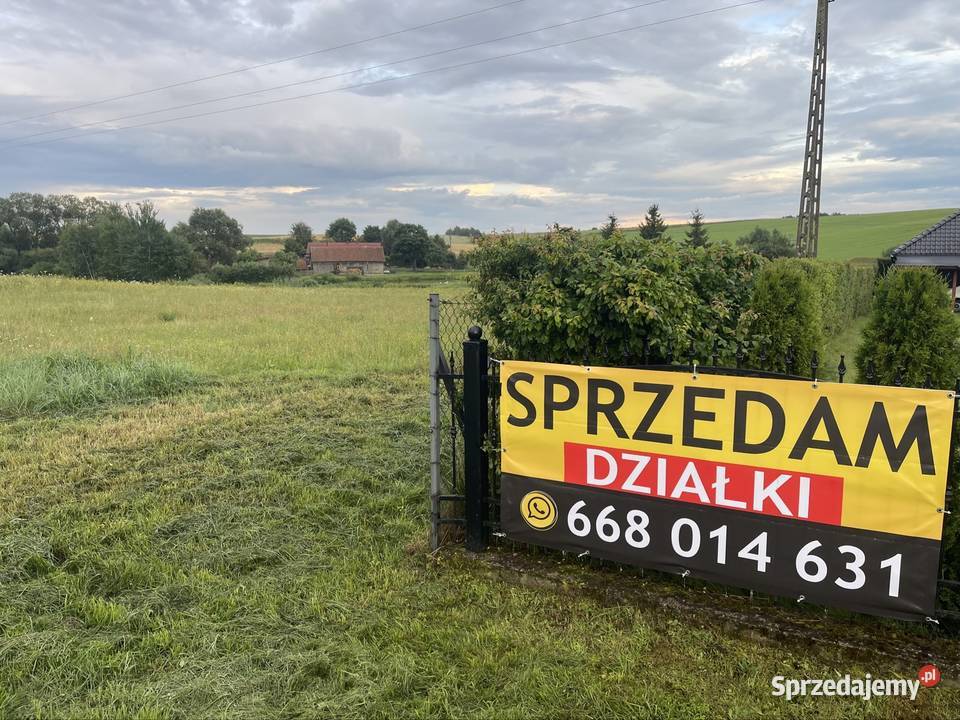 Sprzedam działkę budowlaną w Trelkowie Trelkowo sprzedam