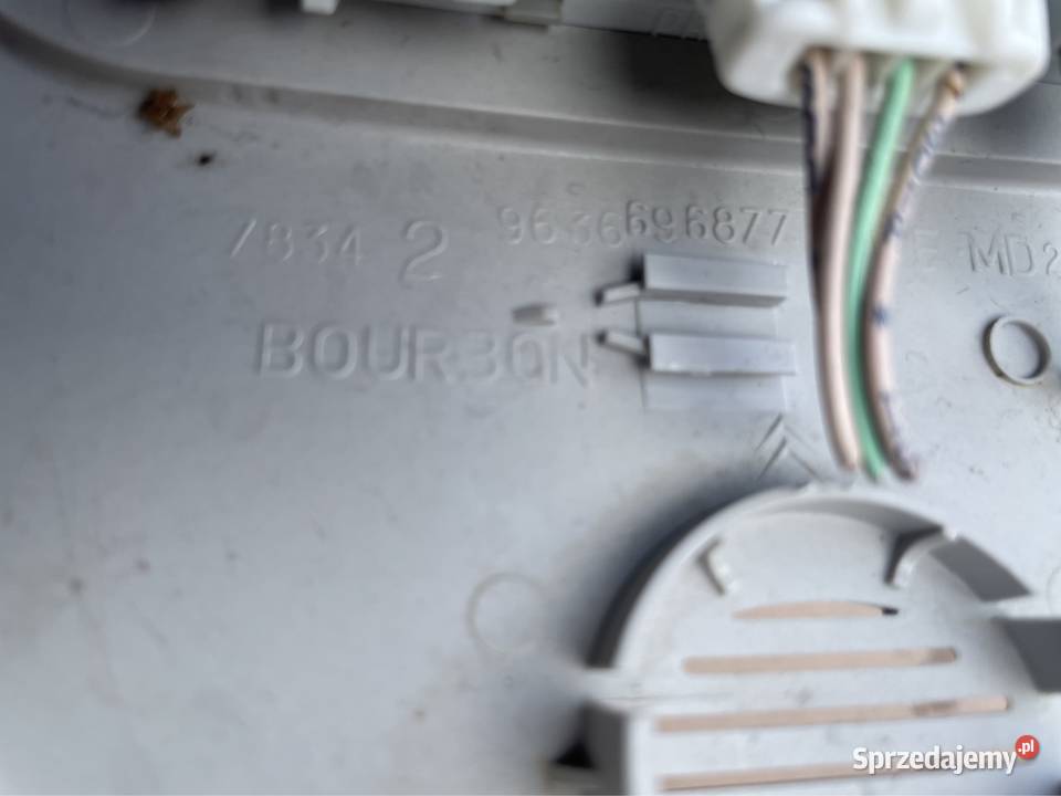 Lampka podsufitki 9636696877 citroen c5 Wyposażenie wnętrza Szczecin