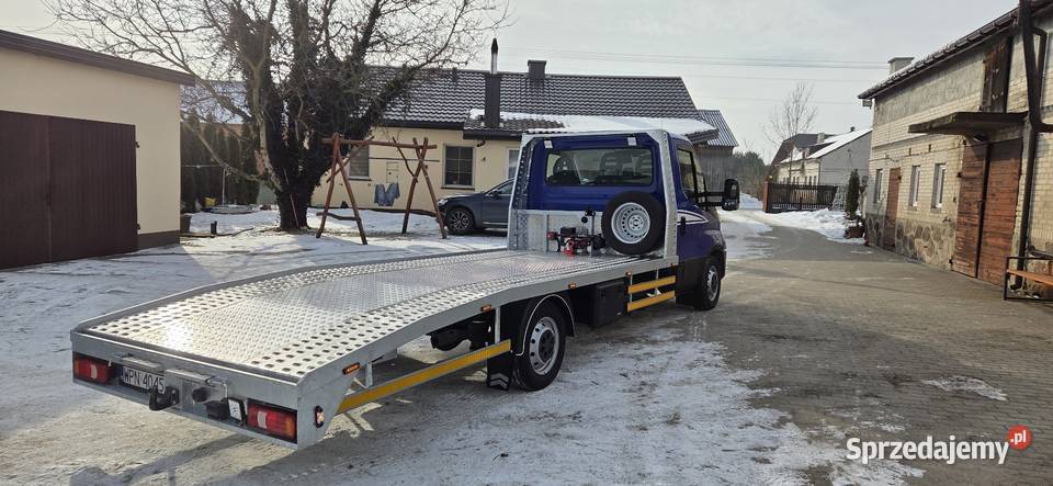 Iveco Daily 35S180 HIMATIC Autolaweta laweta komputer pokładowy Płońsk sprzedam