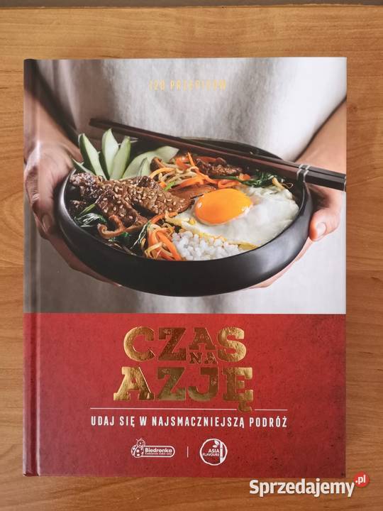 Książka ilustrowana z przepisami Czas na Azję Otrębusy