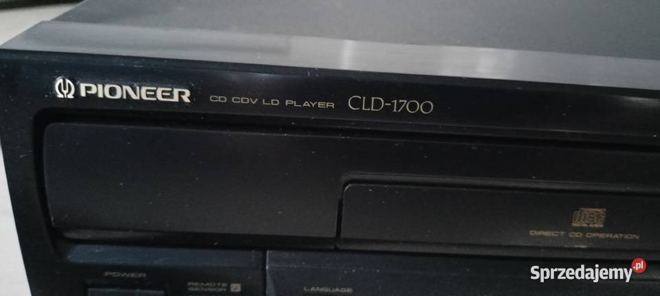 Pioneer Cld1700 laserdisc Pal Sędziszów