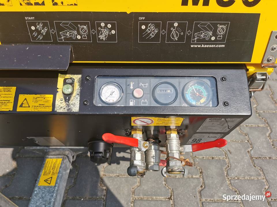 2015r 5000Lmin kompresor śrubowy KAESER M50 Produkcja sprzedam