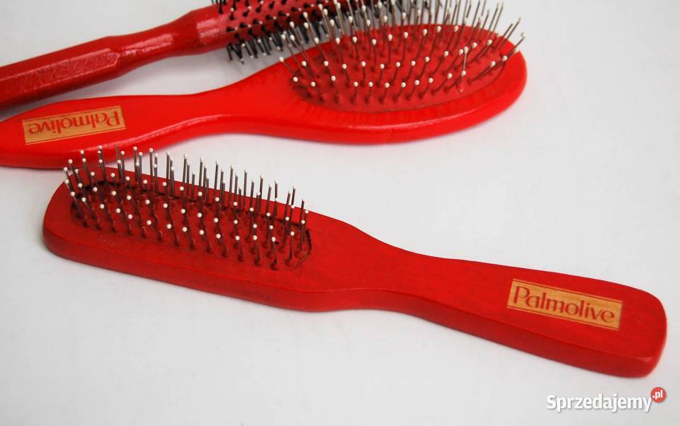 Drewniana szczotka do włosów zestaw 3 szczotek Lublin