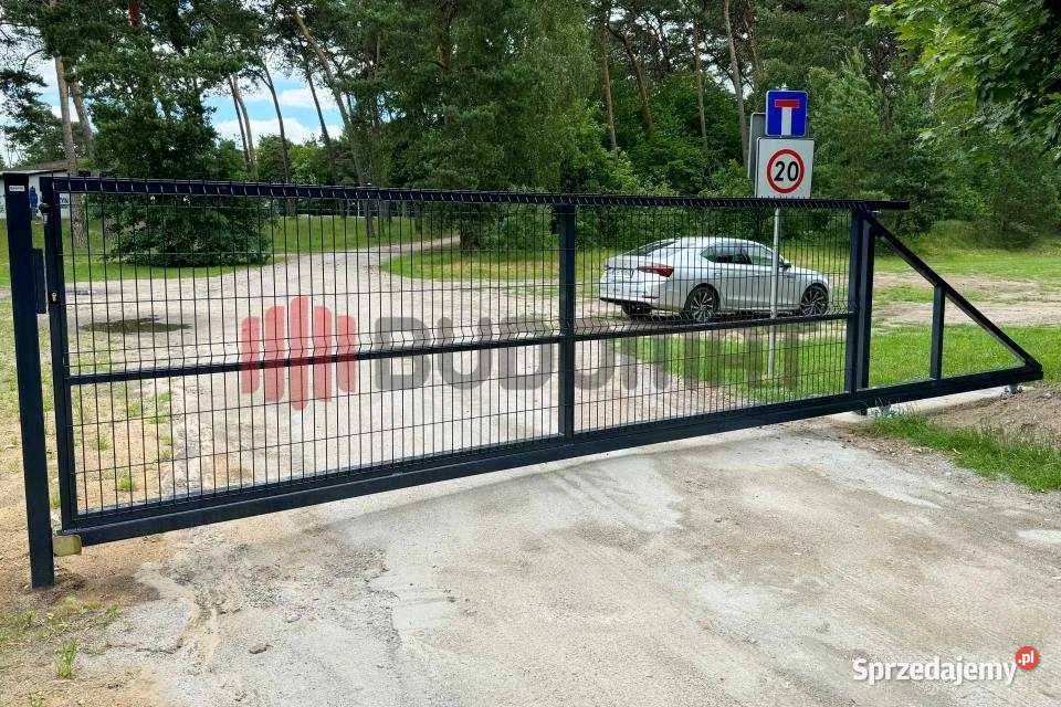 Brama przesuwna samonośna wjazdowa na pilota Łabiszyn