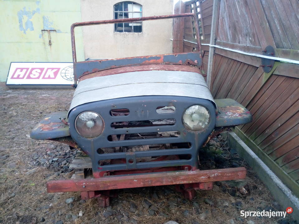 Fiat AR55 Campagnola nadwozie i rama terenowe Części samochodowe Lipiany