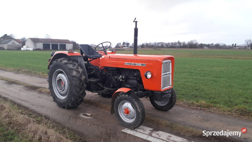 Ursus C 360 z kabiną mazowieckie Płoniawy-Bramura