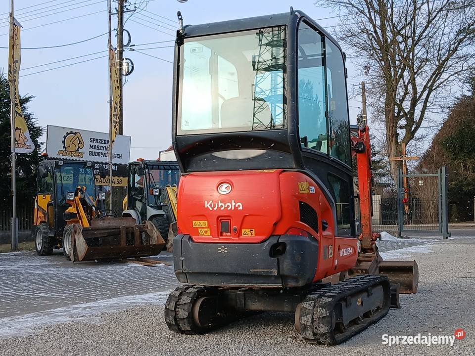 Kubota KX0184 Kubota KX018 Minikoparka z 2019 Koparki Złoczew sprzedam