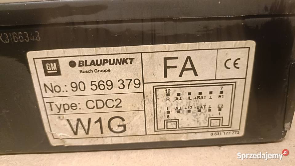 BLAUPUNKT Zmieniarka CDC2 Bez okablowania Poznań