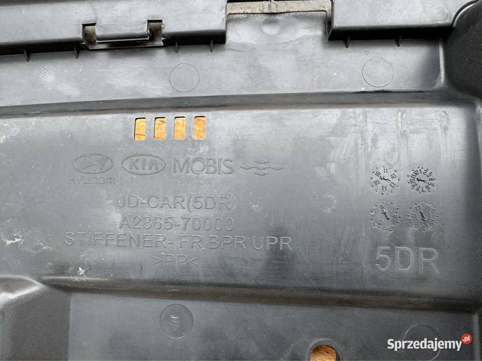 Maskownica osłona pasa przód Kia Ceed II 2 1217 wielkopolskie Sieraków sprzedam