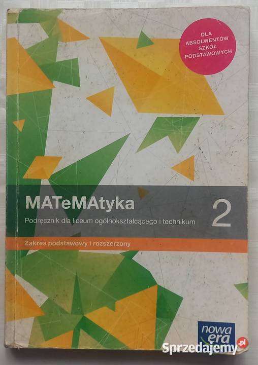 Matematyka 2 podręcznik liceum i technikum miękka Małkinia Górna