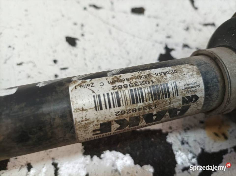 PÓŁOŚ LEWY PRZÓD 20 CDTI 165 C 13348262 Opel