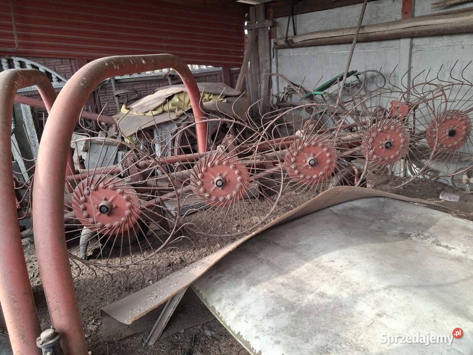 Sprzedam zgrabiarko przewraczarke do siana i śląskie Janaszów