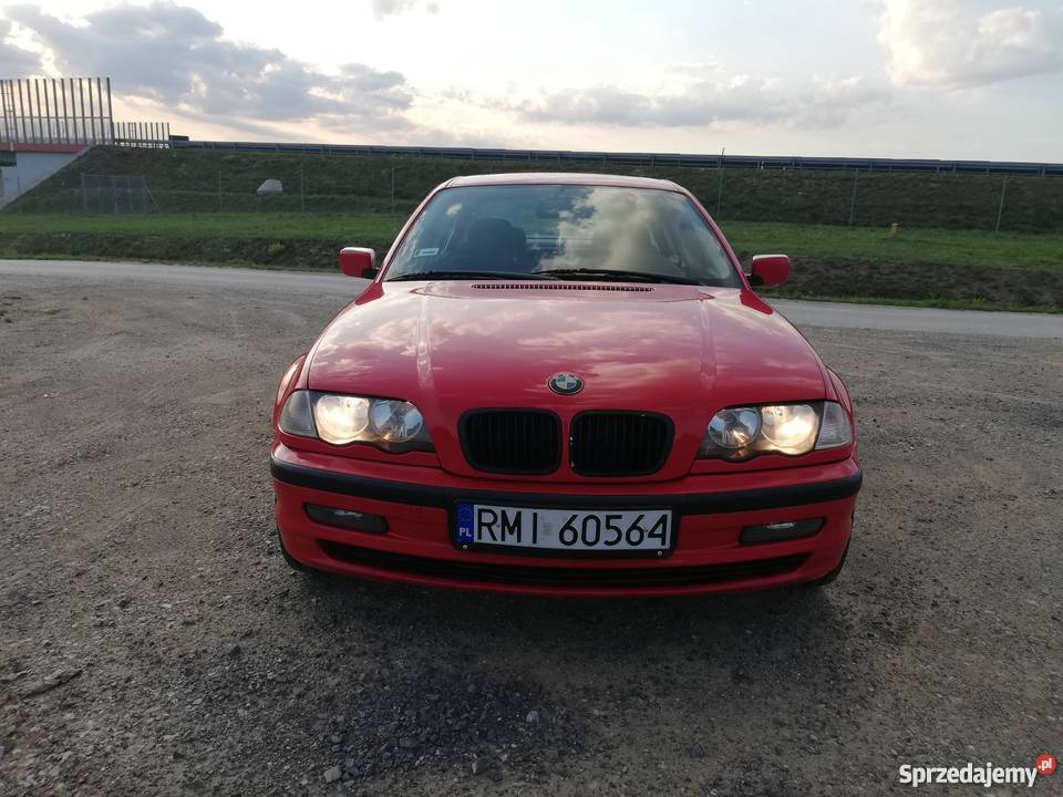Bmw e46 20 LPG r6 150 Hellrot BBS Dębica