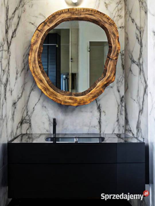 nowoczesne okrągłe lustra do łazienki w