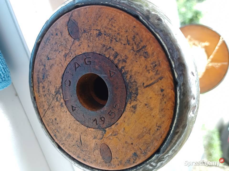 Stara szpula ze złotą nitką małopolskie Kraków