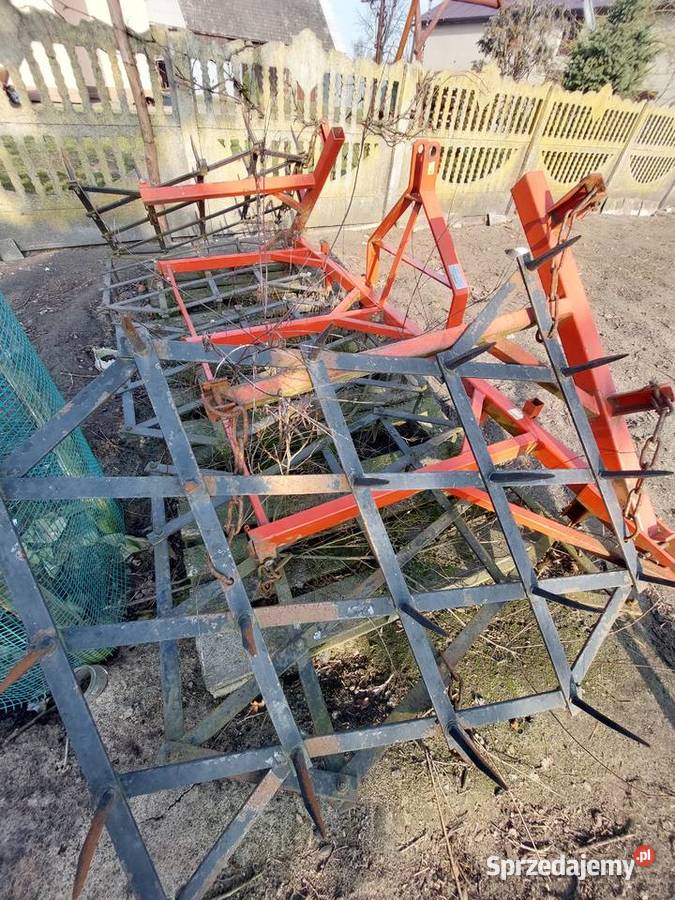 Brona zębowa zawieszana polowa 5 Chocz