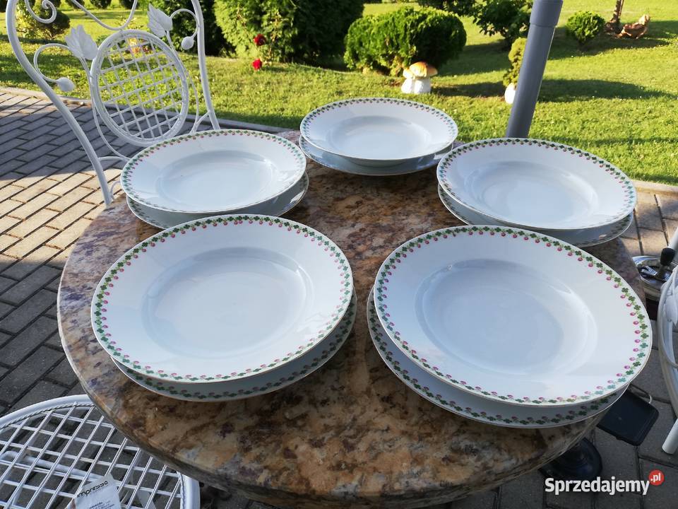 talerze obiadowe Ropa
