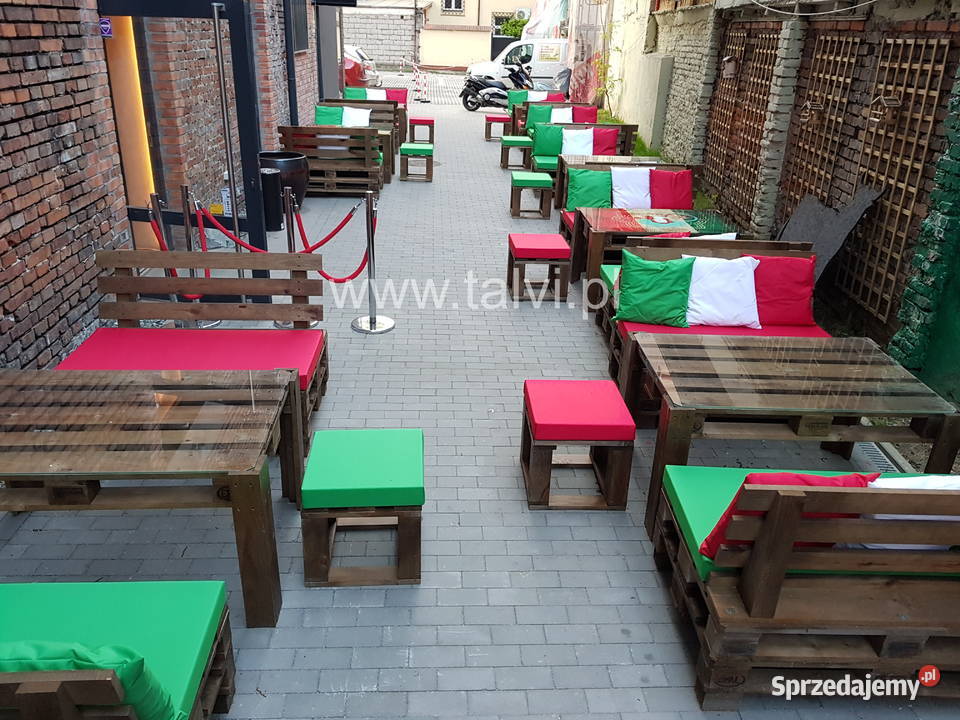 Meble ogrodowe imitacja palet talvi śląskie